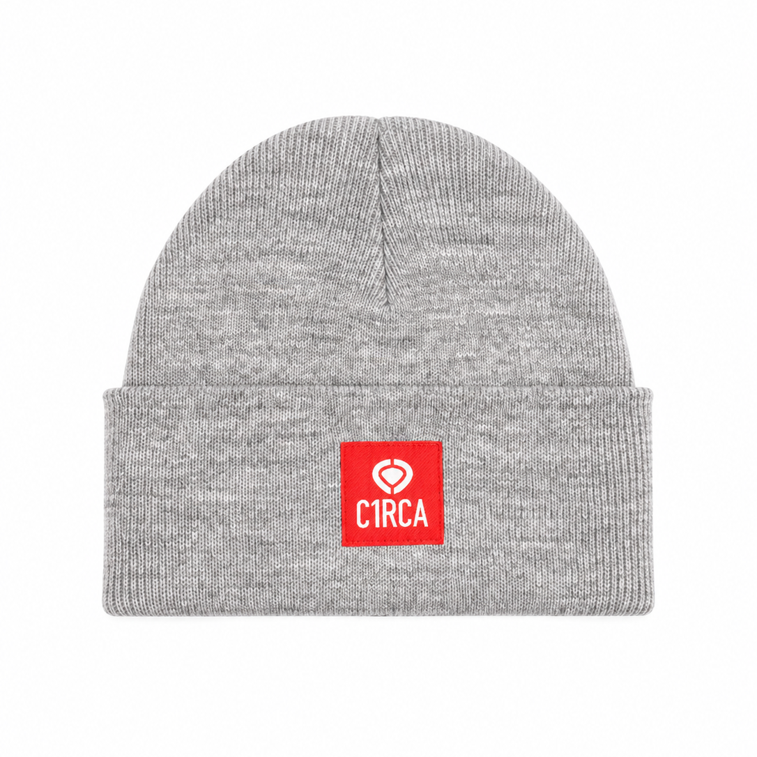 C1RCA BEANIE – HEATHER GREY