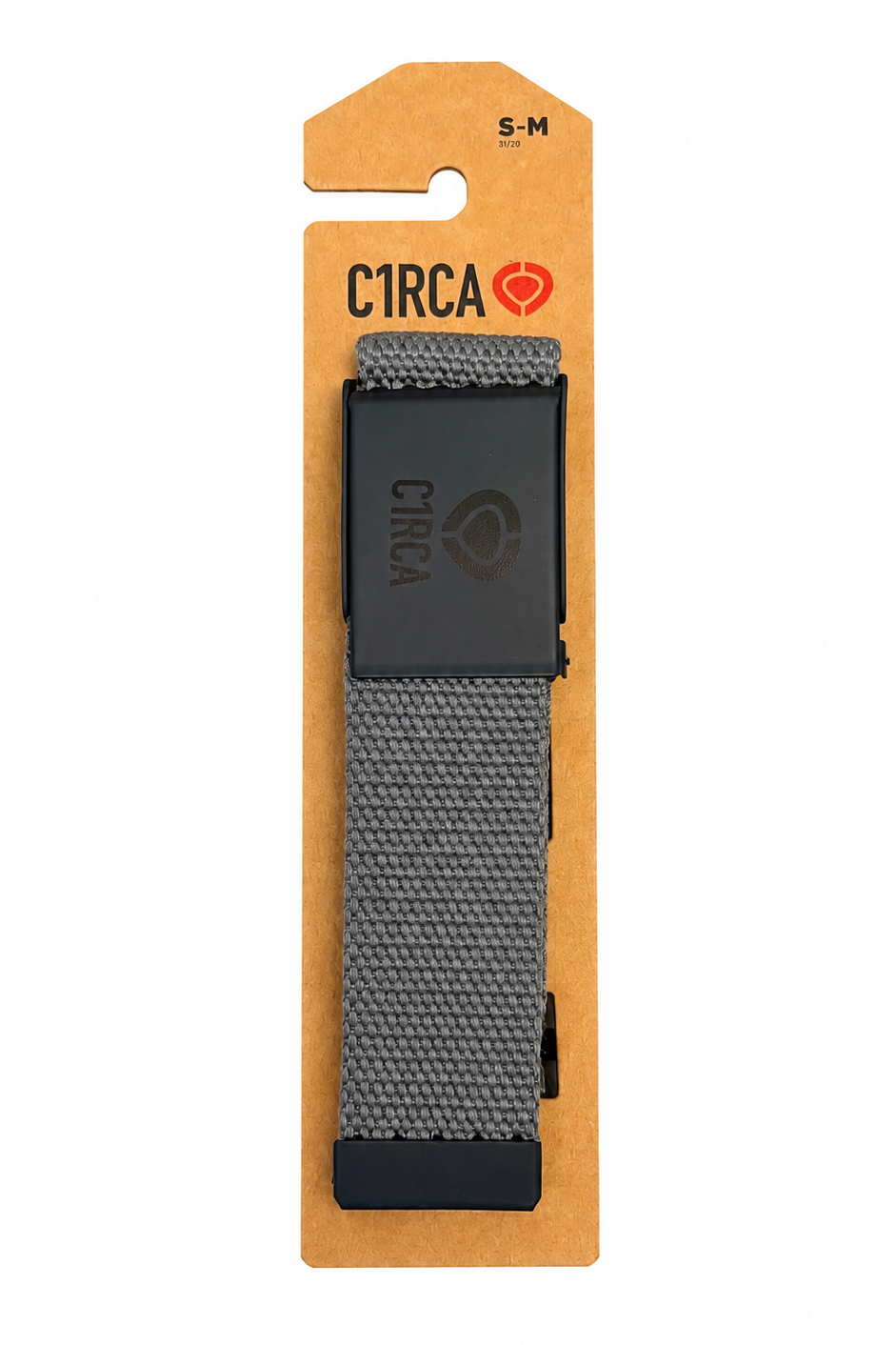 C1RCA WEBBING BELT – ASH