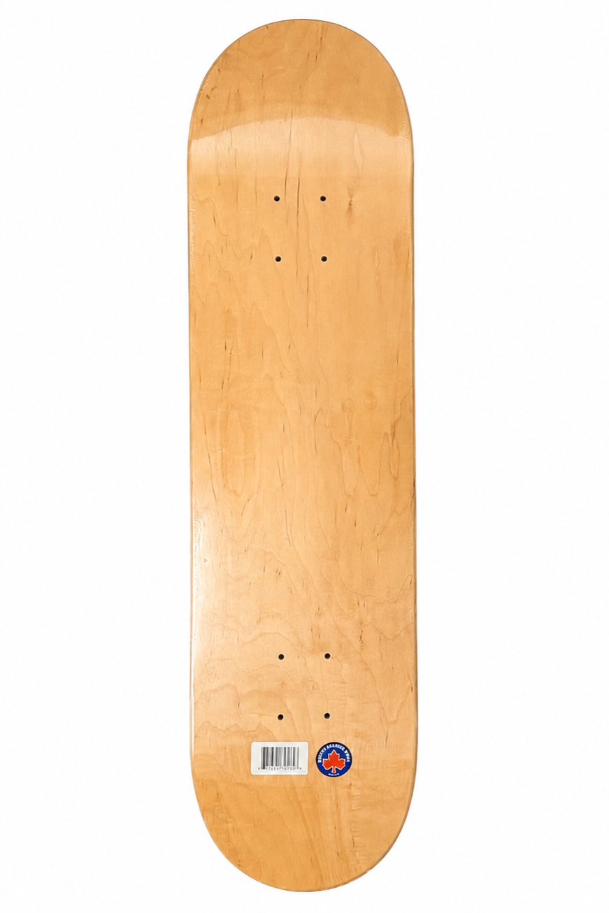 BLANK SKATEBOARD DECK - 8.0" x 31.85"