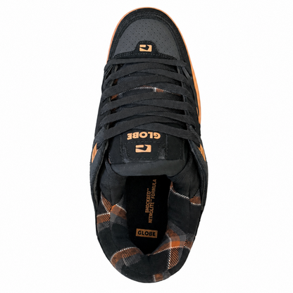GLOBE FUSION BLACK/TARTAN