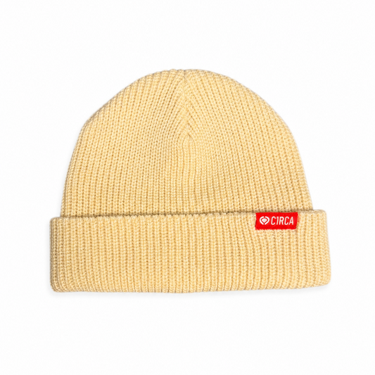 C1RCA BEANIE – CREAM