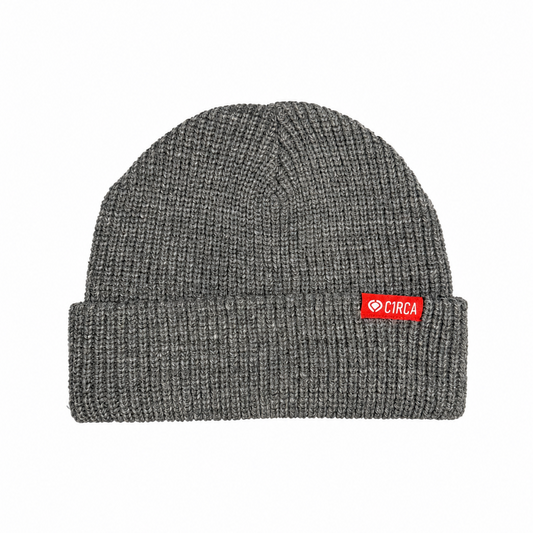 C1RCA BEANIE – HEATHER GREY