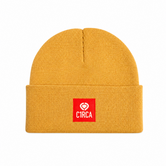 C1RCA BEANIE – MUSTARD