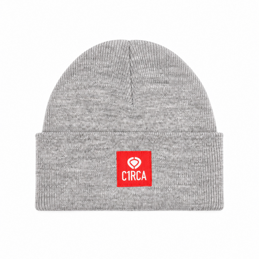 C1RCA BEANIE – HEATHER GREY