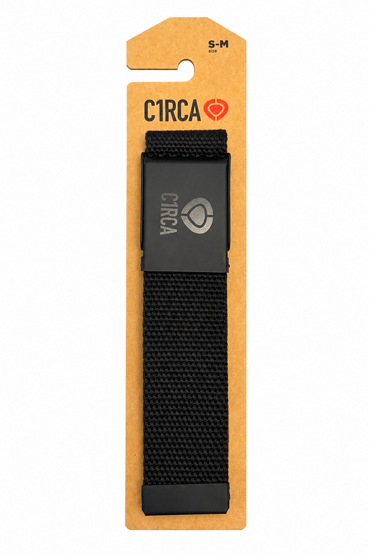 C1RCA WEBBING BELT – BLACK