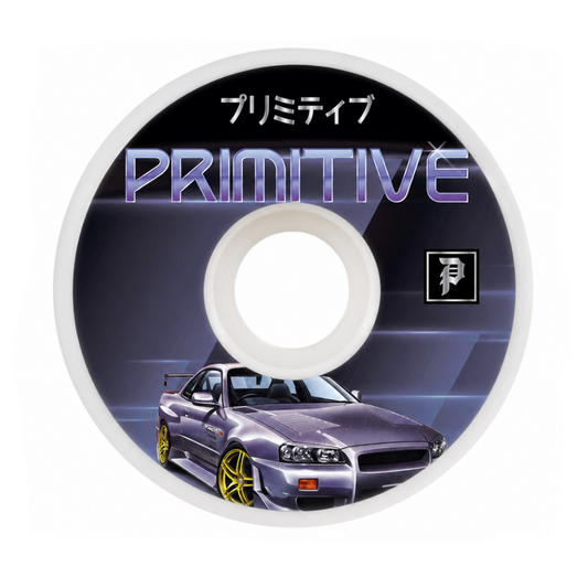 PRIMITIVE RPM TEAM WHEELS 54MM – WHITE