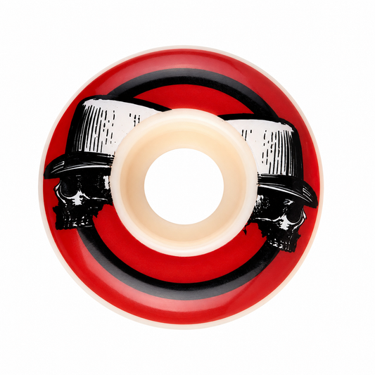 Blank Wheels - Derby Graphic White Wheel 52mm 100A
