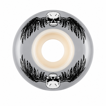 Blank Wheels - Skull Wing White 52mm 100A