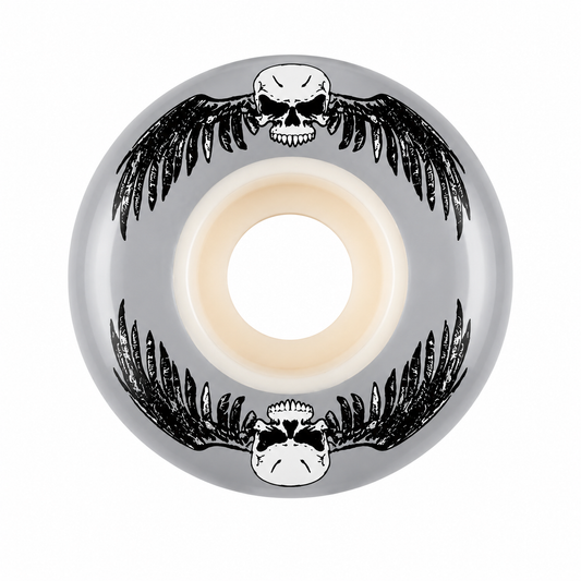 Blank Wheels - Skull Wing White 52mm 100A