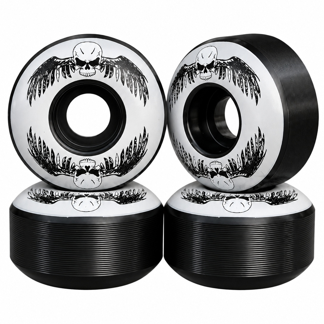 Blank Wheels - Skull Wing Black 52mm 100A