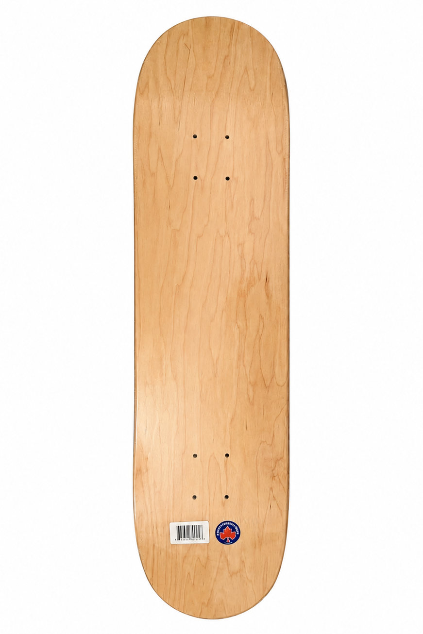 BLANK SKATEBOARD DECK - 8.0